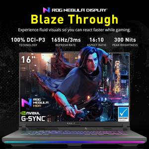 Portátil para Juegos Rog Strix G16, Rtx 5070 Ti 12Gb Gddr7, R9 8940hx, 32Gb Ddr5, 1Tb Ssd, Fhd 165Hz, Teclado Retroiluminado, Enchufe Estadounidense, Windows 11 - Product Image 5