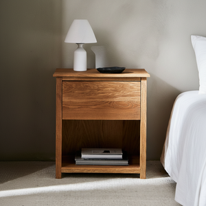 Table de chevet en bois personnalisé-Table de chevet noire et blanche pour meubles de chambre à coucher - Product Image 1