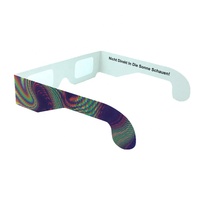 Expédition rapide Pas Cher Personnalisé Feux D'artifice de Diffraction Papier 3D Lunettes