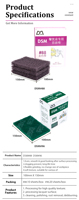 TAC #88 Purplestone Plaque à récurer Blackstone Scrubber Grattoir en acier inoxydable Nettoyeur de plaque chauffante Tampons de nettoyage de plaque chauffante