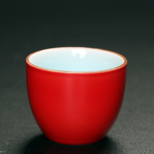 Petite tasse à vin en céramique 50 ml, finition mate, pour la cérémonie du thé Baijiu - Product Image 1