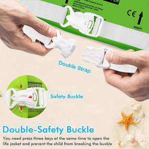 <span class=keywords><strong>Gilet</strong></span> de bain pour enfants en néoprène personnalisé Offre Spéciale <span class=keywords><strong>gilet</strong></span> de sauvetage écologique pour tout-petits bébé Double sangle réglable pour piscines à la dérive - Product Image 3