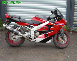 Corps Carénage Pour <span class=keywords><strong>Kawasaki</strong></span> <span class=keywords><strong>Ninja</strong></span> <span class=keywords><strong>ZX6R</strong></span> 00 01 02 2000 <span class=keywords><strong>2001</strong></span> 2002 ZX 6R ZX-6R Carrosserie Rouge Moto Raccords - Product Image 1