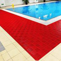 Luxuriöse Badematte Teppich Modern Schwimmende Teppichmatte für Schwimmbad Duschvorleger Badezimmermatte Rutschfeste Matte