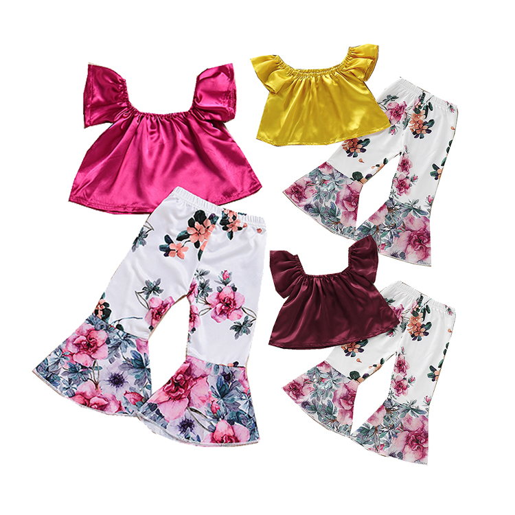 Новейшая Весенняя детская одежда в винтажном стиле; комплекты одежды с оборками для девочек