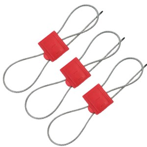 Sceau en fil d'acier Dingxin Dx218c 1,5 mm 1,8 mm 2,0 mm galvanisé pour la logistique, le fret, les conteneurs et les camions - Product Image 4