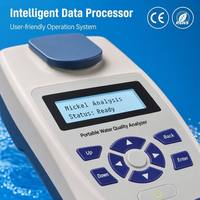 Analyseur portable de la qualité de l'eau TR-740H, testeur de nickel et de métaux lourds pour la surveillance d'urgence des eaux usées