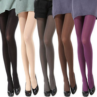 Collants en nylon 120D couleur bonbon pour femmes, bas en velours doux en spandex, collants sexy pour filles