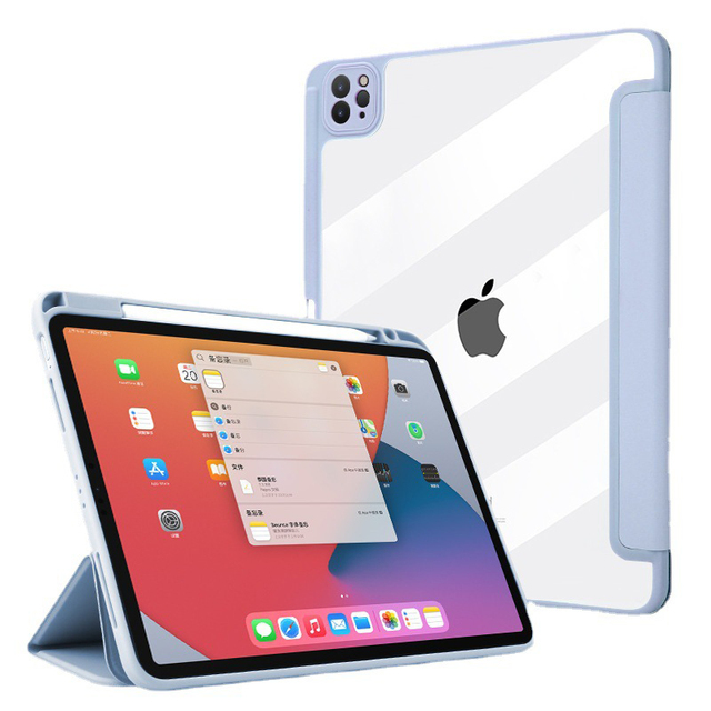 For iPad Magnetic Protective case with Pen Holder ForiPad Pro 12.9 1110.9 Inchinch for iPad Protective case Suitable