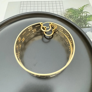 Серьги-кольца из нержавеющей стали, 18 К - Product Image 6