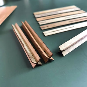 Mèche en bois et métal 100 % naturelle, écologique, sans fumée, de haute qualité, largeur 8 mm et 13 mm, pour bougies <span class=keywords><strong>à</strong></span> la cire de soja - Product Image 5