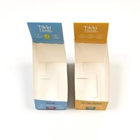 Nouveau matériel prix d'usine personnalisé blanc carton papier cadeau emballage emballage PDQ affichage boîte de papier avec emballage alimentaire