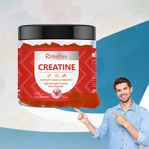 อาหารเสริมสำหรับออกกำลังกาย5000มก. Creatine monohydrate Gummies พลังงานให้ Creatine Gummie ผงสำหรับโภชนาการการกีฬา - Product Image 1