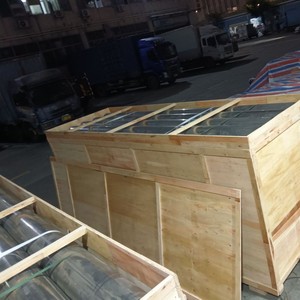 Yiman Wooden <b>Crates</b> Natural <b>Wood</b> 7mm Thickness Customizable Size Export Packaging Sea Freight Use - Product Image 1