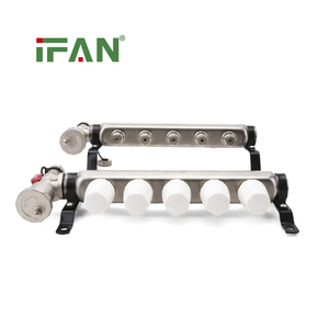 Materiales de Plomería IFAN, Sistema de Calefacción por Suelo Radiante, Tubería <span class=keywords><strong>Multicapa</strong></span> Pexalpex, <span class=keywords><strong>Colector</strong></span> de Latón con Control Manual por Compartimentos - Product Image 3