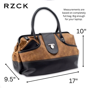 RZCK la Borsa da Viaggio Definitiva per Donne che Viaggiano con Intelligenza, Elegante Borsa a Tracolla Grande in Pelle PU con Tasca - Product Image 2