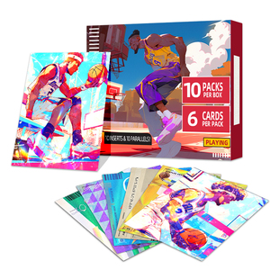 Kostenlose Probe Großhandel maßge schneiderte Handels spiele holo graphische Brettspiel karten mit <span class=keywords><strong>Superstar</strong></span> - Product Image 5