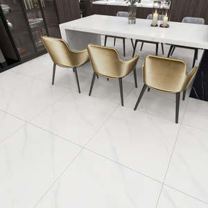 Foshan 공장 도매 800x800mm 화이트 웹 인기있는 미끄럼 방지 전신 대리석 봐 바닥 타일 - Product Image 4