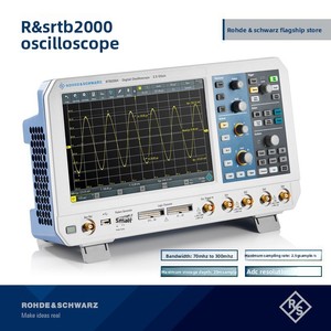 Osciloscopio Auténtico Rohde & Schwarz RS High RTB2000, 2 Canales, Frecuencia de Muestreo de 25G, Pantalla Táctil Capacitiva, Hecho en China, 100% Original - Product Image 3
