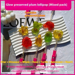 Luminous Lollipop <span class=keywords><strong>Candy</strong></span> LED <span class=keywords><strong>Bar</strong></span> Night KTV Crystal <span class=keywords><strong>Flash</strong></span> Fruity Flavored Hard Snack Witht Bulk Packagedor - Product Image 6