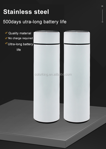 ใหม่ Displayable อุณหภูมิระเหิดที่กำหนดเองขวดน้ำสแตนเลส - Product Image 6