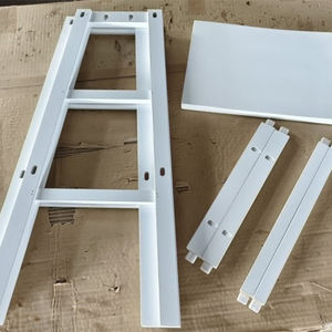 Taburete superior de madera maciza de primera calidad de 29 \ "Material natural de fácil cuidado y resistente Categoría de producto Taburetes y otomanos - Product Image 5