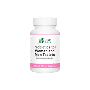 Comprimés probiotiques de haute qualité favorisant la santé digestive, rétablissent l'équilibre des bactéries bénéfiques pour optimiser la digestion - Product Image 1