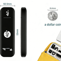 Routeur sans fil USB 4G haute vitesse 150 Mbps, point d'accès universel compatible avec les utilisateurs de réseaux mondiaux