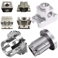 Pièces de machine de centre composite pour robot humanoïde de précision, usinées par usinage par liaison cinq axes CNC en alliage d'aluminium