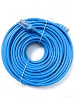 Cable de Conexión Cat5e RJ45 de 30m de Elite Sourcing, Cable de Red de Alta Velocidad de 1000Mbps para Conexión de Servidores en Centros de Datos Profesionales