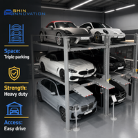Système de stationnement en acier SHIN Innovation personnalisé pour parking de voitures avec une capacité de charge de 2500 kg