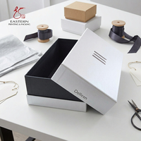 Boîte cadeau nouveau design avec couvercle grande boîte en papier de luxe pour cosmétiques boîte en carton rigide boîte en papier