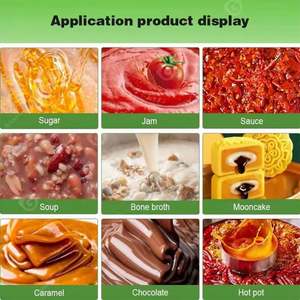 Chaudière de cuisson à vapeur, à gaz ou électrique, à enveloppe chauffante, de 50 litres à 1000 litres, pour la pâte de tomate, la soupe, le sucre - Product Image 3