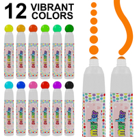 KHY Bingo Dabbers Marqueurs Personnalisation 24 Couleurs Fluorescent Bingo Cartes Dauber Marqueurs Dot Marqueurs Enfants Peinture Dessin Jouets