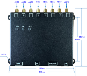 Innix-antena externa de 8 canales, puertos de código abierto WiFi UHF <span class=keywords><strong>RFID</strong></span>, lector de reparación <span class=keywords><strong>RFID</strong></span> - Product Image 5