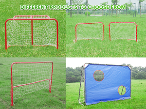 Outdoor Blue Cloth Portable Kids <strong>Rebound</strong> Soccer <strong>goal</strong> Set Mini Football Game Set Kids <strong>goal</strong> with Shooting Target for Sale - Product Image 5
