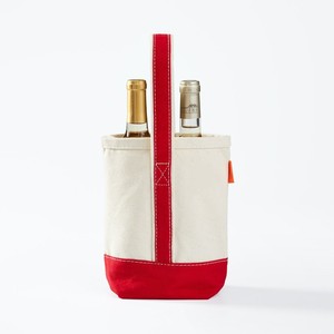 Tùy chỉnh dày cách điện đôi rượu vang tàu sân bay Tote cực kỳ mạnh mẽ và có thể giặt được sáp vải hai túi rượu vang với chia có thể tháo rời - Product Image 4