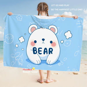 Châle imprimé animal personnalisé Serviette <span class=keywords><strong>de</strong></span> <span class=keywords><strong>bain</strong></span> pour bébé Serviette <span class=keywords><strong>de</strong></span> <span class=keywords><strong>bain</strong></span> à capuche pour la plage <span class=keywords><strong>Cape</strong></span> <span class=keywords><strong>de</strong></span> <span class=keywords><strong>bain</strong></span> Serviette carrée Capuche <span class=keywords><strong>de</strong></span> poche Portable - Product Image 1