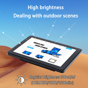 Công nghiệp IP65 không thấm nước chống bụi điện dung cảm ứng đa điểm chống chói 7-55 inch màn hình cảm ứng độ sáng cao 1000nits tùy chọn - Product Image 4