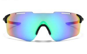 แว่นกันแดดปั่นจักรยานแนวสปอร์ตความละเอียดสูงรุ่นใหม่ทันสมัยและอเนกประสงค์แว่นตาไร้ขอบกันแสงยูวีสำหรับแคมป์ปิ้งชายหาด - Product Image 2