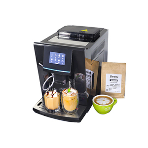 Máquina de café americana automática inteligente, pantalla táctil, equipo integrado para moler café - Product Image 1