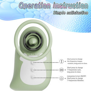 Vibrador de Succión con Forma de Rosa, Juguete Sexual con Copa Extraíble para Estimulación del Clítoris, Pezones y Punto G, Vibrador para <span class=keywords><strong>Mujeres</strong></span>, Logotipo Personalizado - Product Image 5