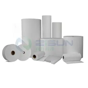 Yüksek verimli hava temizleyici H11 H12 H13 H14 fiberglas kağıt filtre HEPA filtre bezi