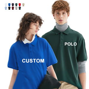 Polo al por Mayor, Personalizado con Logotipo Bordado, Deportivo, de Lujo, Liso, para Golf, 100% Algodón, Colorido, Unisex - Product Image 1
