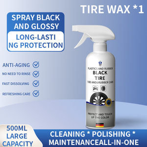 Cera para Neumáticos de Alto Brillo de Fábrica OEM de Alta Calidad, Protección Duradera del Brillo de los Neumáticos, Cera para Neumáticos de Automóviles - Product Image 4