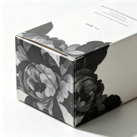 Boîtes d'emballage de cadeaux en carton rigide rectangle ivoire personnalisées OEM pour cosmétiques Boîtes de papier de la taille d'un logo Avantage UV pour chaussettes