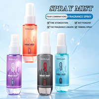 Coffret de parfums Bosuya, 4 flacons, sans alcool, longue tenue, senteurs florales et fruitées, brume corporelle, parfum de niche, 40 ml, vente en gros, cadeau