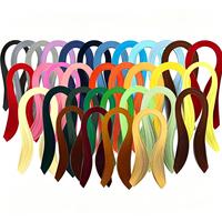 Bandes de papier quilling personnalisées en gros Beckon, largeurs 3mm, 5mm, 7mm, couleurs assorties, longueur 54cm pour projets d'art et d'artisanat en papier DIY