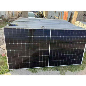 แผงโซลาร์เซลล์ PV <span class=keywords><strong>375W</strong></span> แบบมือสอง330W ช่วง300W-350W ราคาถูก350W 370 W แผงโซลาร์เซลล์โมโนแผงกระจกด้านหน้า - Product Image 6