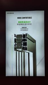 Современное кухонное двустворчатое окно, деревянные алюминиевые складные двери для отеля из алюминиевого сплава - Product Image 6